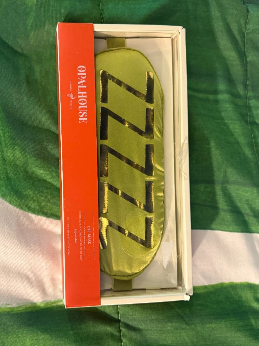 New in Box - Opalhouse - Lime Green Eye Mask